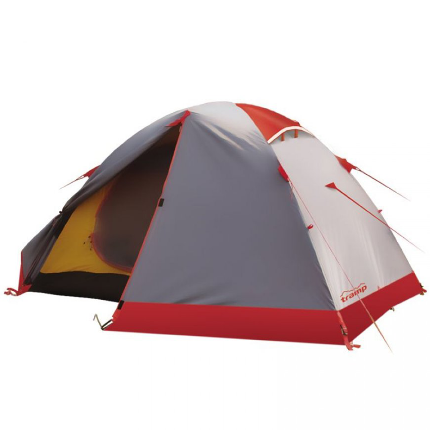 Палатка экспедиционная Tramp Peak 3 (V2) серый палатка экспедиционная tramp rock 2 v2