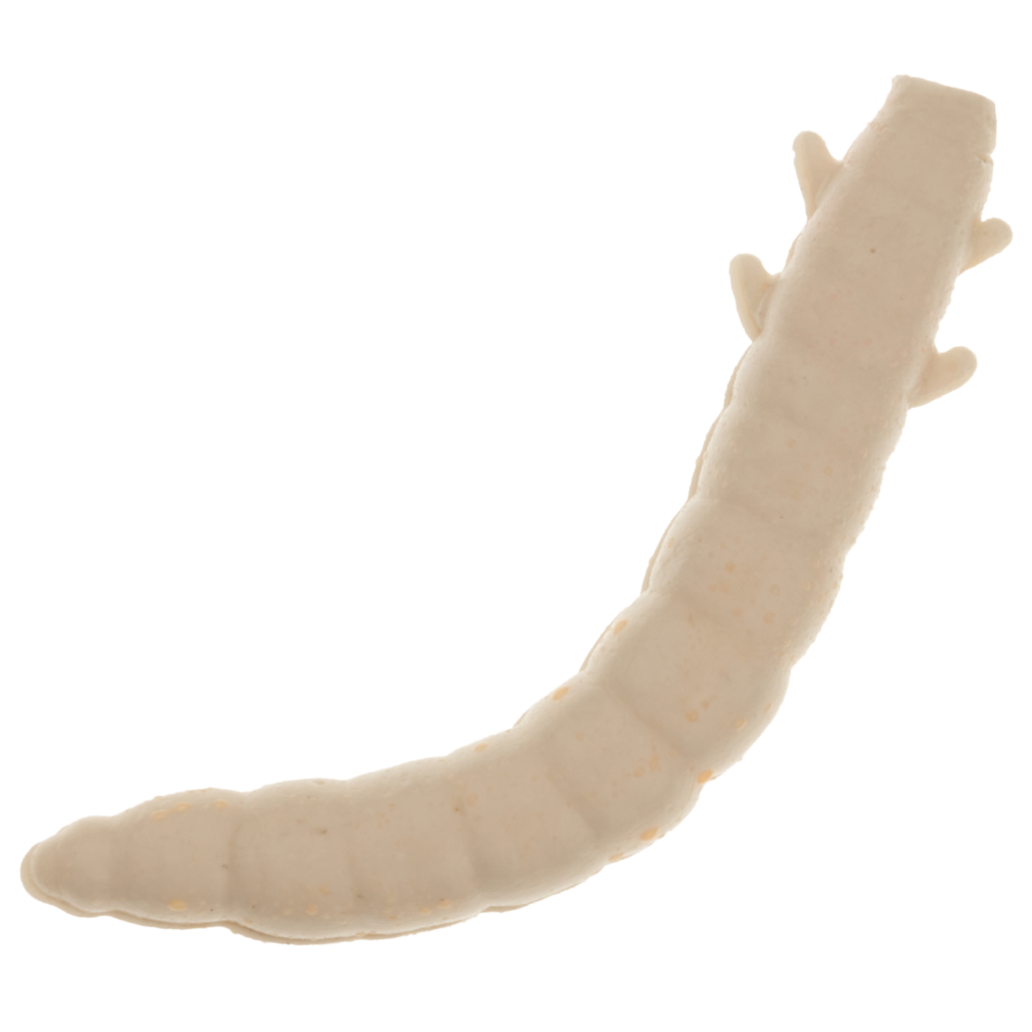 Приманка силиконовая Soorex Pro King Worm 42мм Cheese #101 White