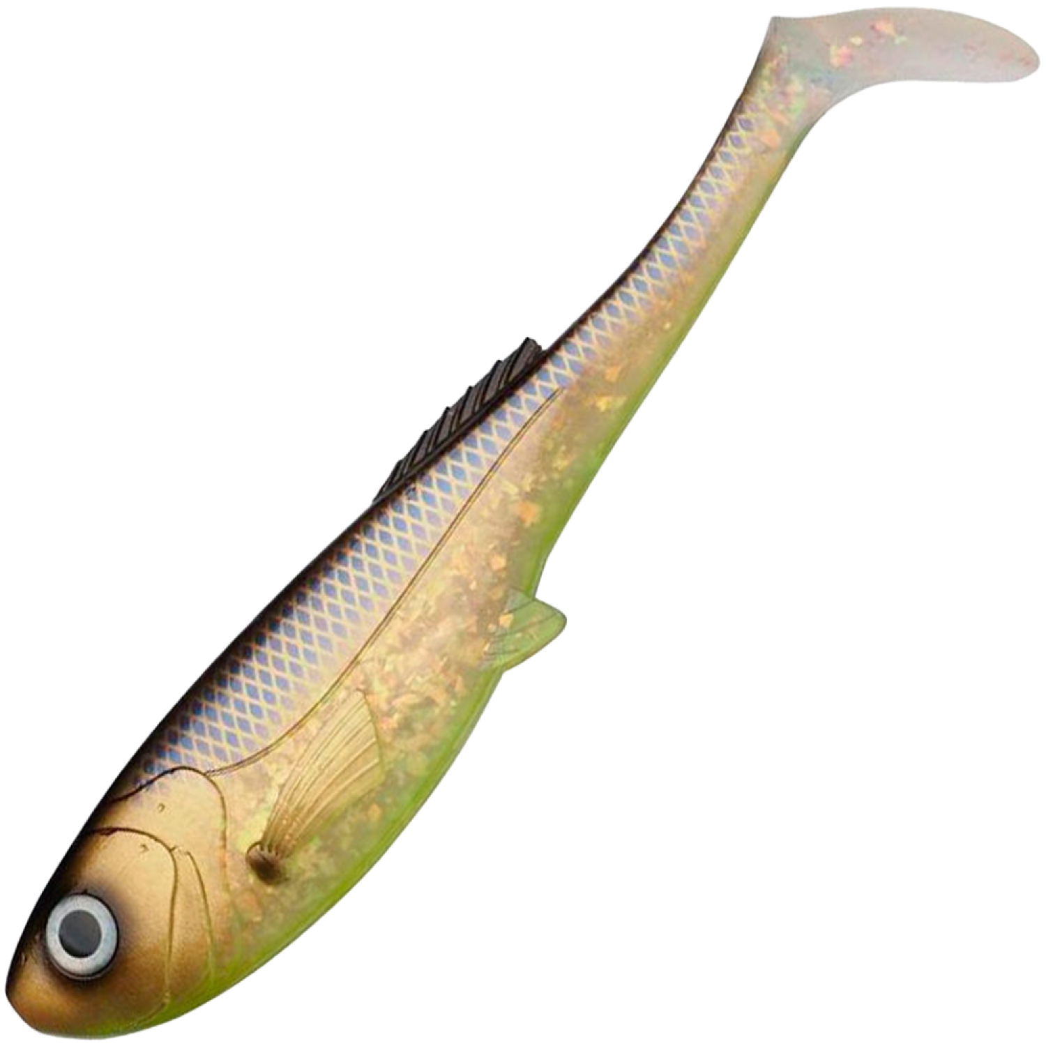 Приманка силиконовая Abu Garcia Beast Slim Paddle Tail New 21см #Funky Fish
