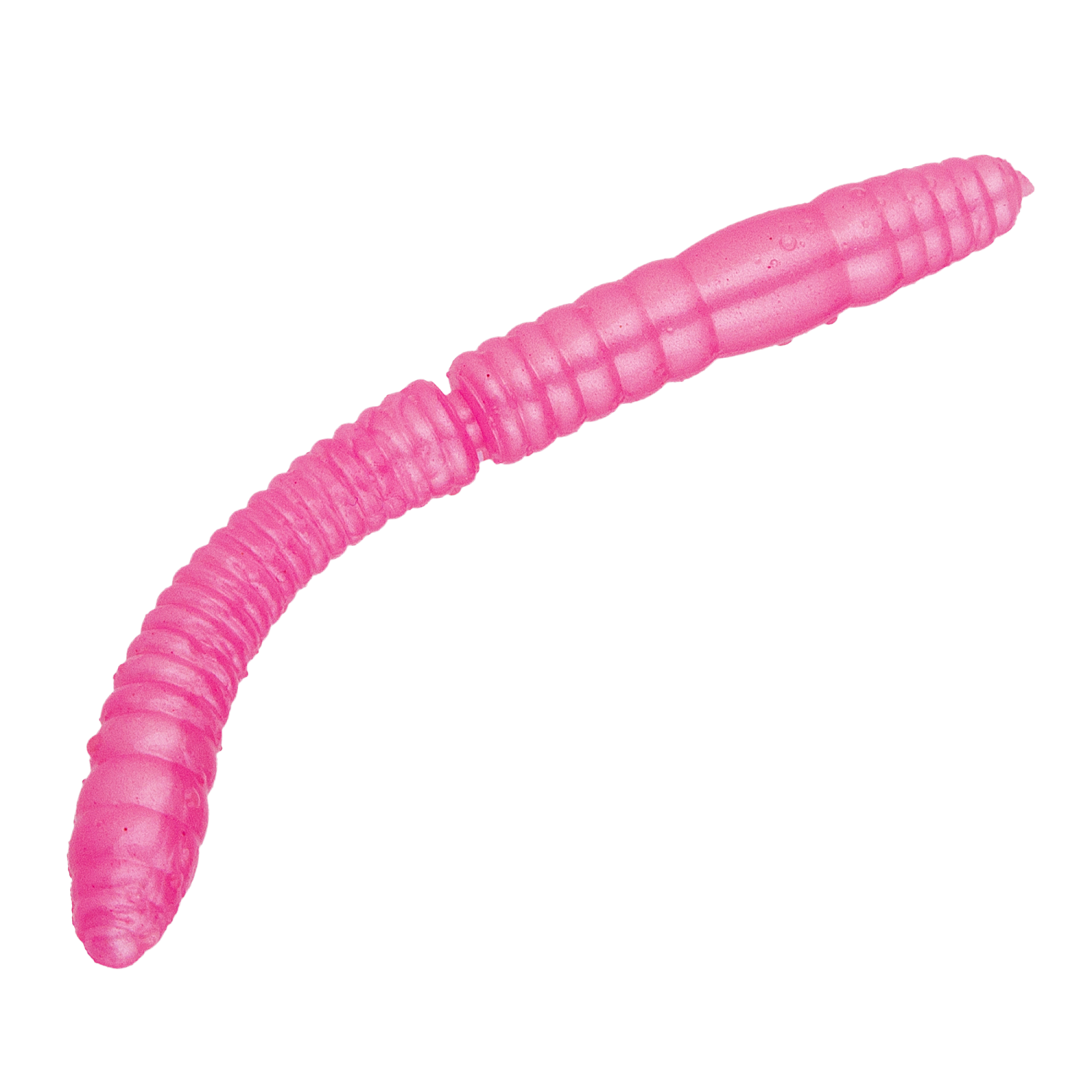 Приманка силиконовая Libra Lures Fatty D'Worm Tournament 55мм #018 Pink Pearl