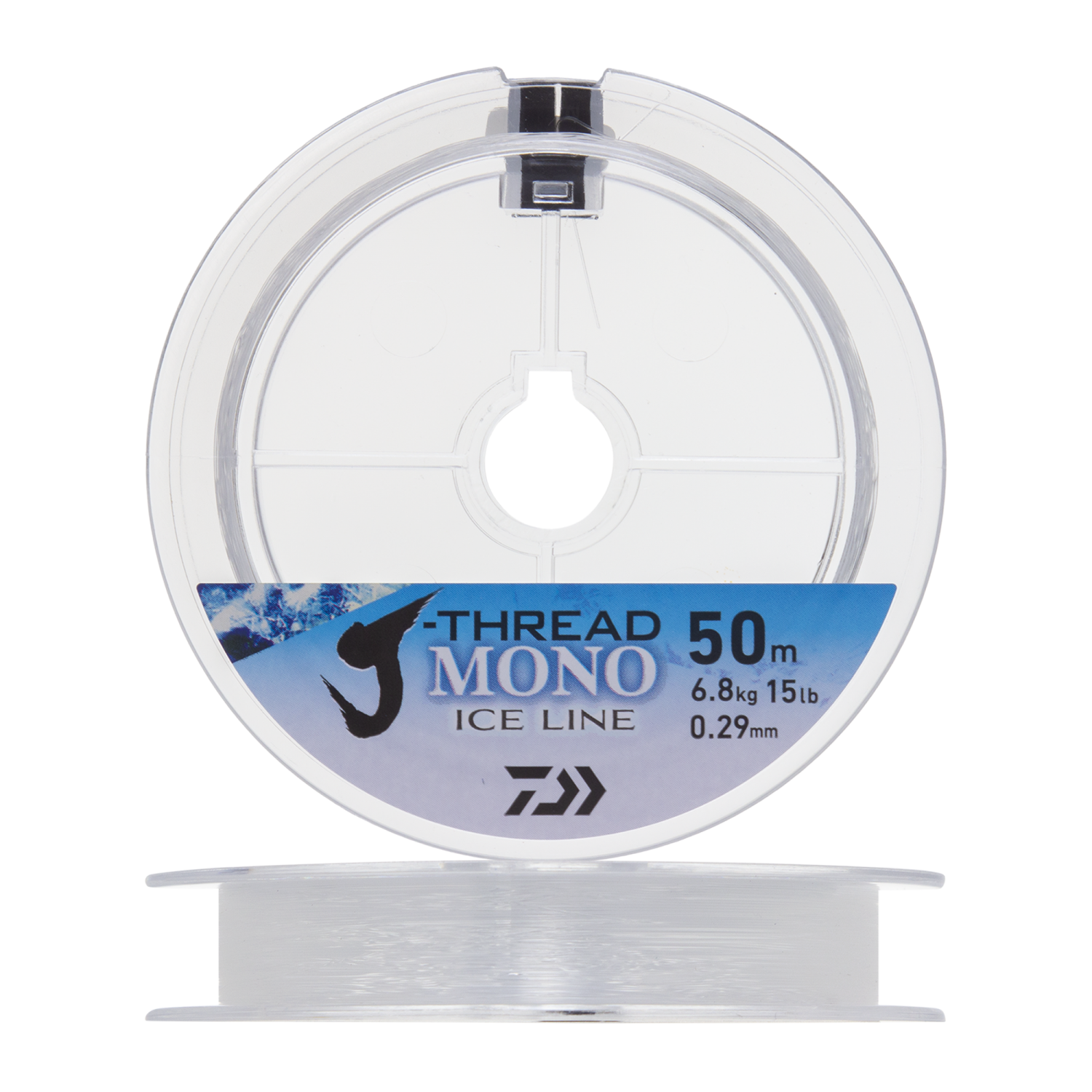 Леска монофильная Daiwa J-Thread Mono Ice Line 0,29мм 50м (clear) idles idles ultra mono