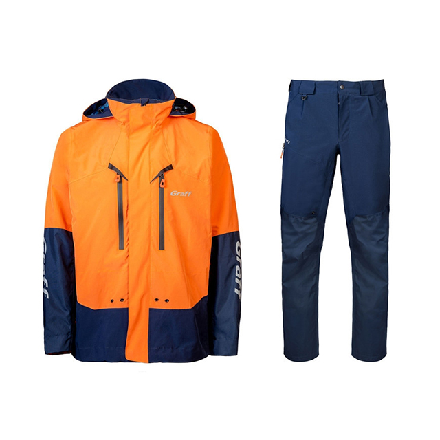 Костюм демисезонный Graff 606-В/706-В Bratex 10000 2XL/182-188 оранжево-синий