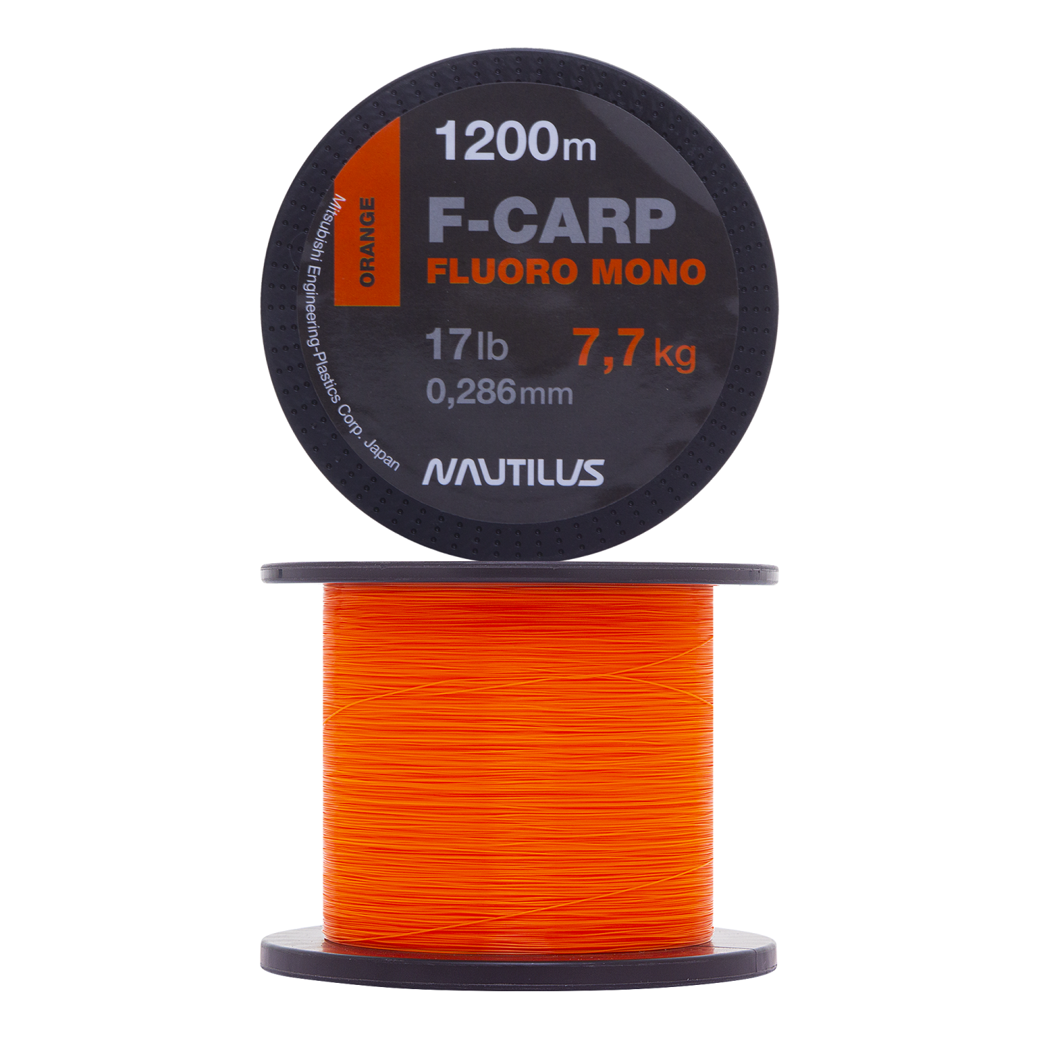 Флюорокарбон Nautilus F-Carp Fluoro Mono 0,286мм 1200м (orange)