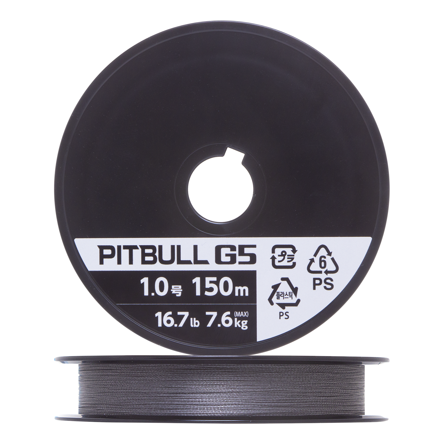 Шнур плетеный Shimano Pitbull G5 #1,0 0,165мм 150м (steel gray)
