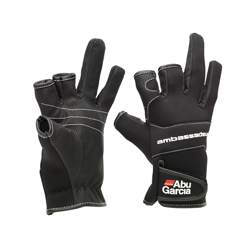 Перчатки Abu Garcia Stretch Neoprene Gloves L Black 3900₽