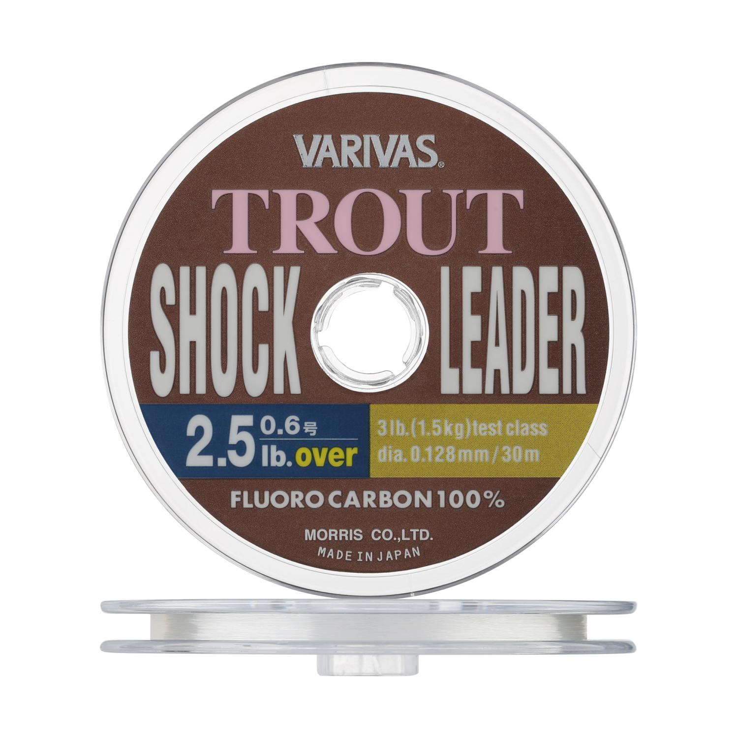 Флюорокарбон Varivas Trout Shock Leader Fluoro #0,6 0,128мм 30м (clear)