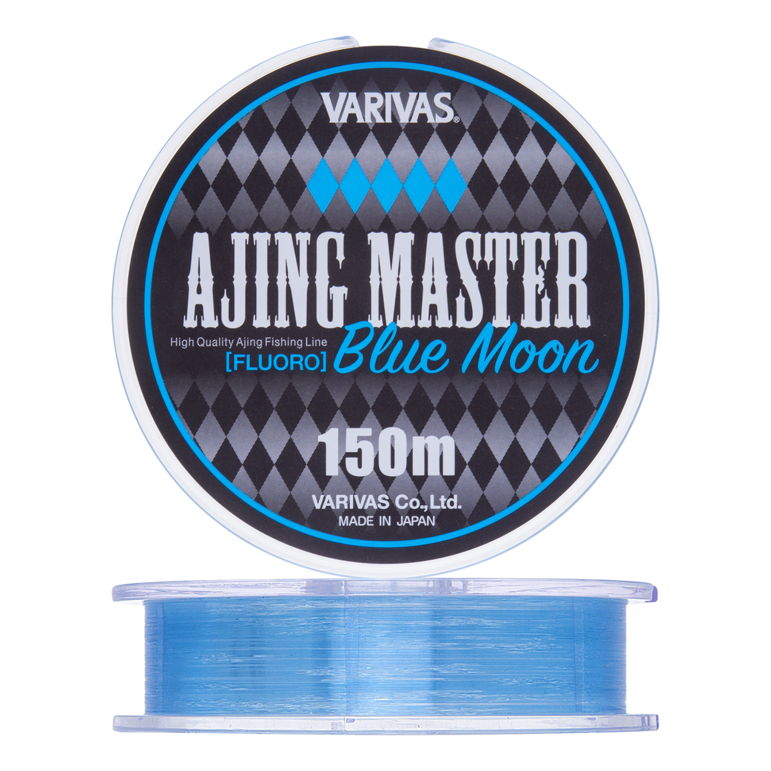 Флюорокарбон Varivas Ajing Master Blue Moon Fluorocarbon #0,3 0,090мм 150м (translucent blue)