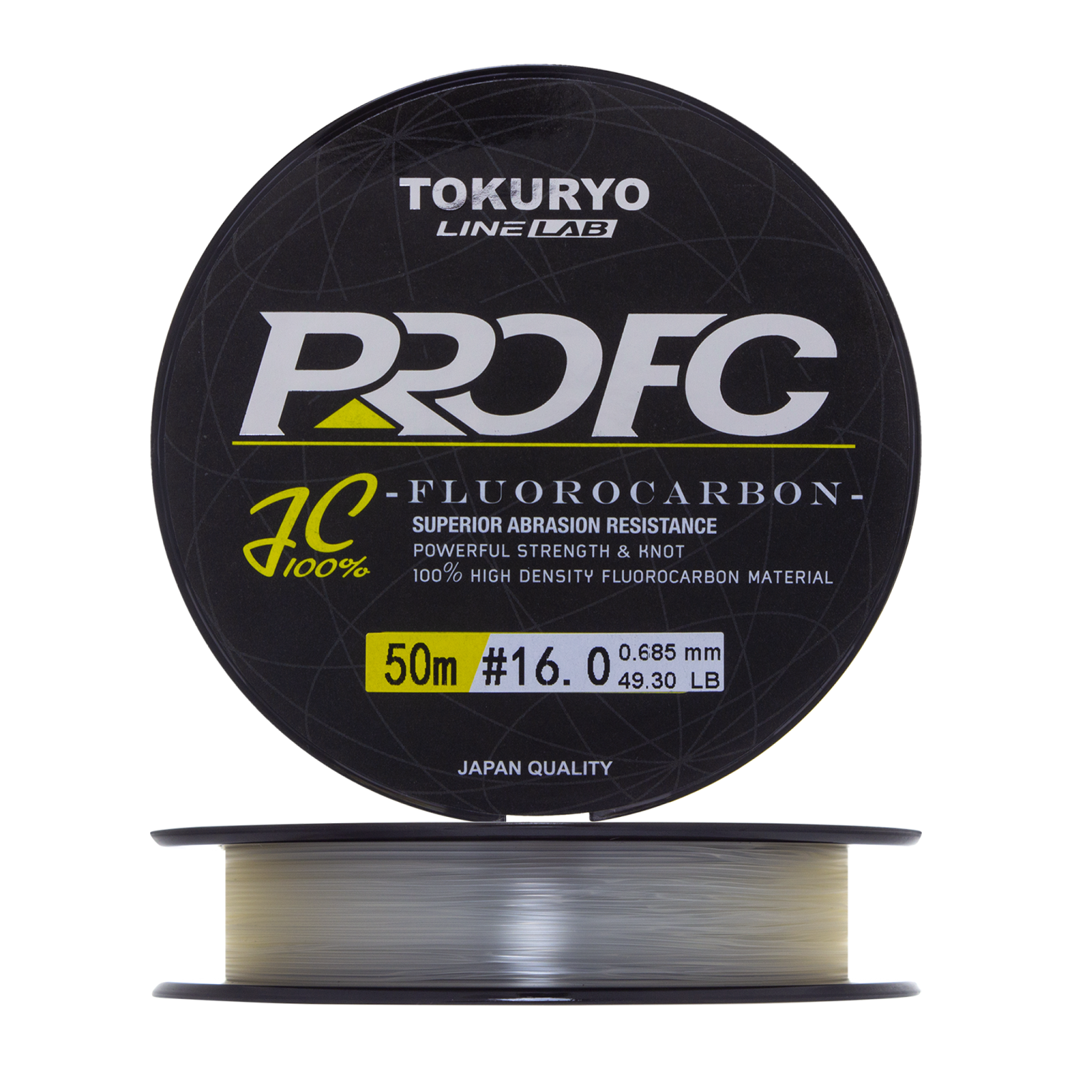 Флюорокарбон Tokuryo Fluorocarbon Pro FC #16,0 0,685мм 50м (clear)