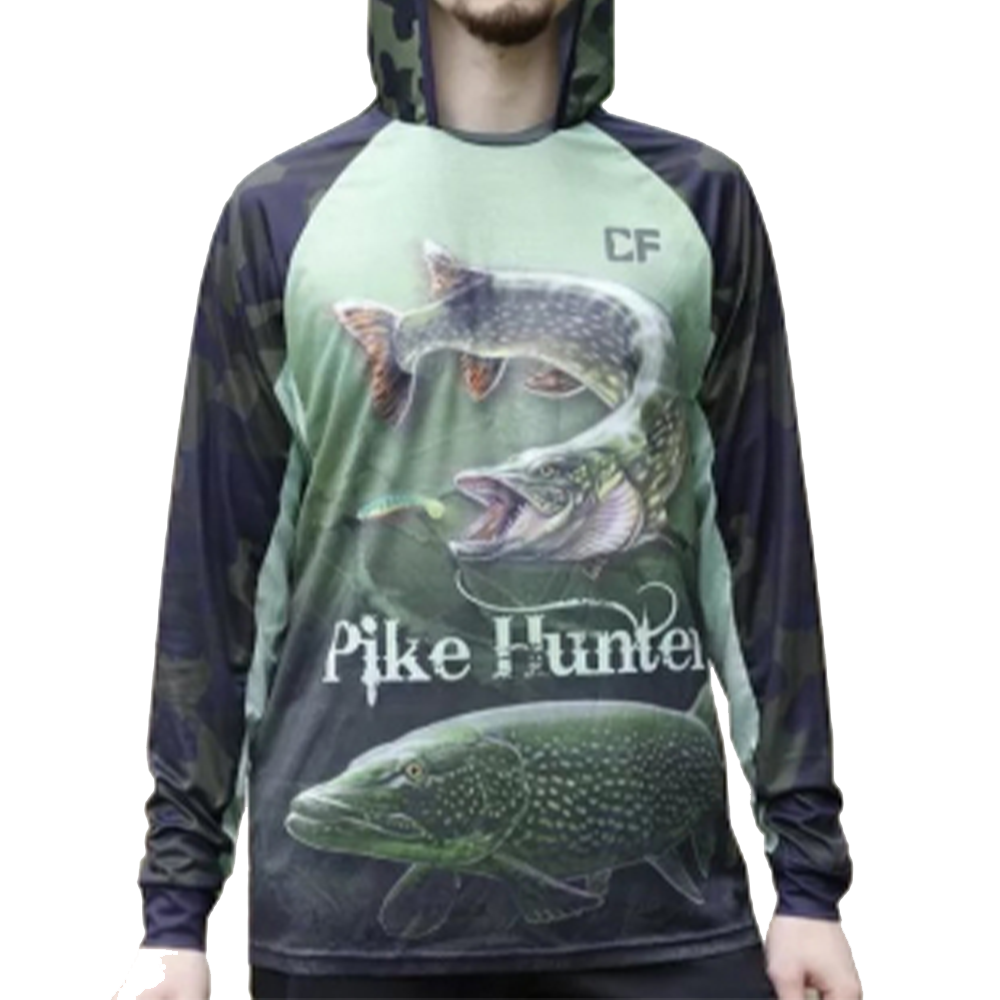 Худи Crazy Fish Pike Hunter XL camo