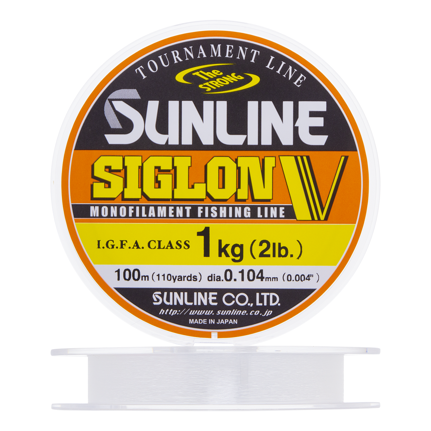 Леска монофильная Sunline Siglon V #0,4 0,104мм 100м (clear)