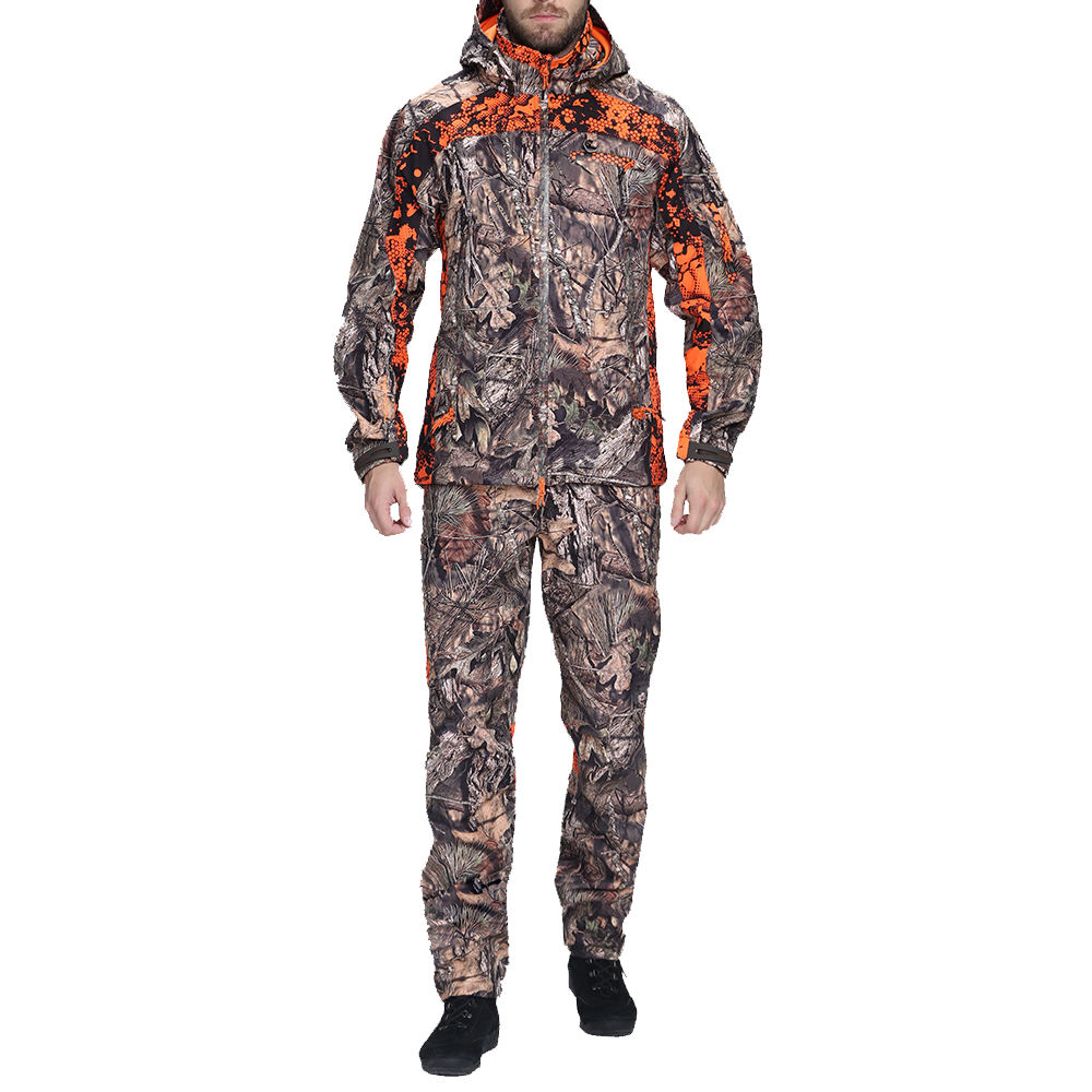 костюм зимний tritongear srtrong pro 15 48 50 170 176 коричневый Костюм демисезонный Tritongear Chameleon Pro -5 48-50/170-176 Forest/Signal
