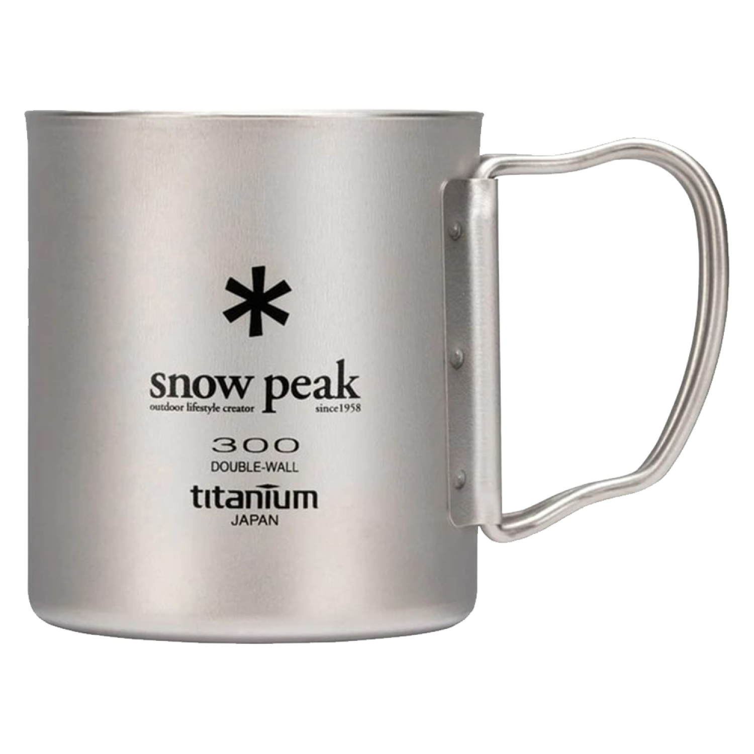 Кружка Snow Peak Ti-Double Cup 300