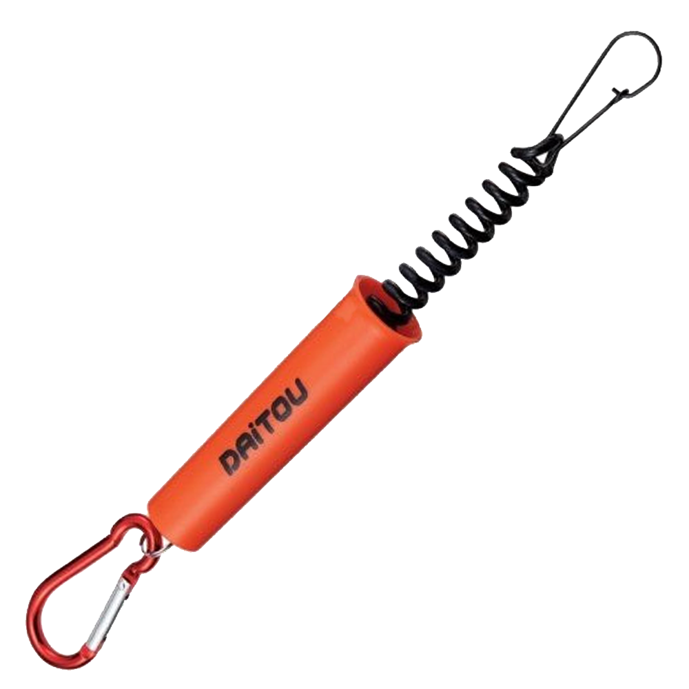 Страховочный тросик Daitoubuku Tool Retractor Orange