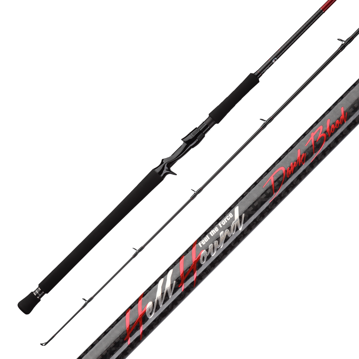 Удилище кастинговое Zetrix HellHound Dark Blood HHDC-832HH max 70гр