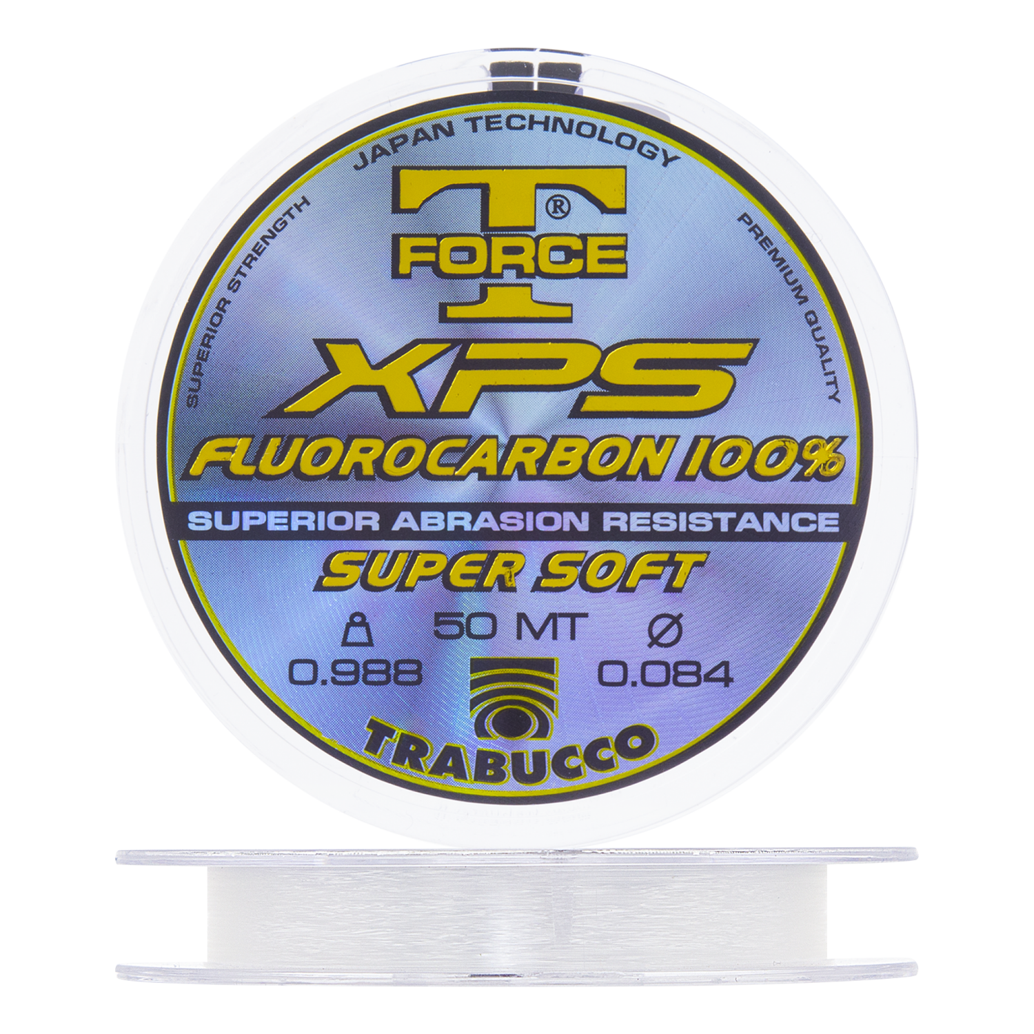 Флюорокарбон Trabucco T-Force XPS Fluorocarbon 100% Super Soft 0,084мм 50м (clear)