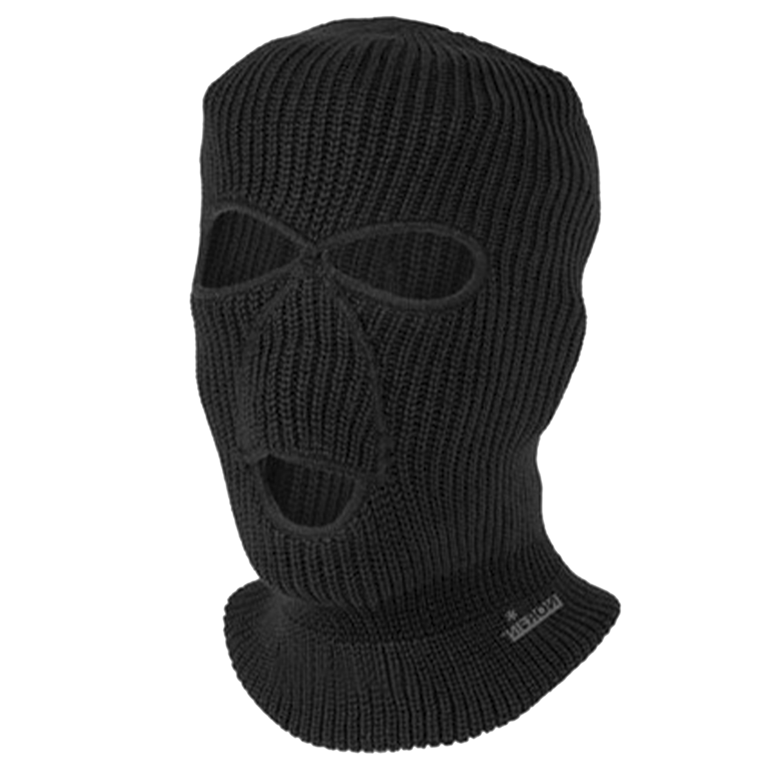 шапка norfin knitted bl xl 194–200 см зима черный Шапка-маска Norfin Knitted XL
