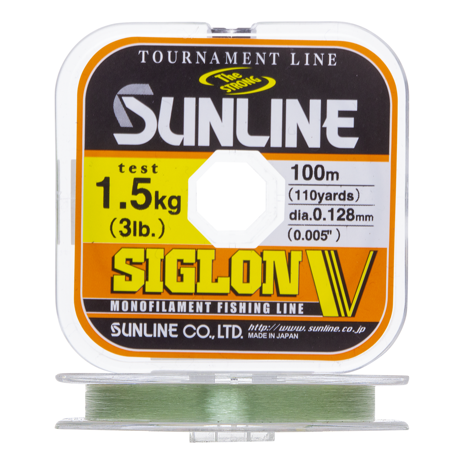 Леска монофильная Sunline Siglon V 10R Connected #0,6 0,128мм 100м (mist green)