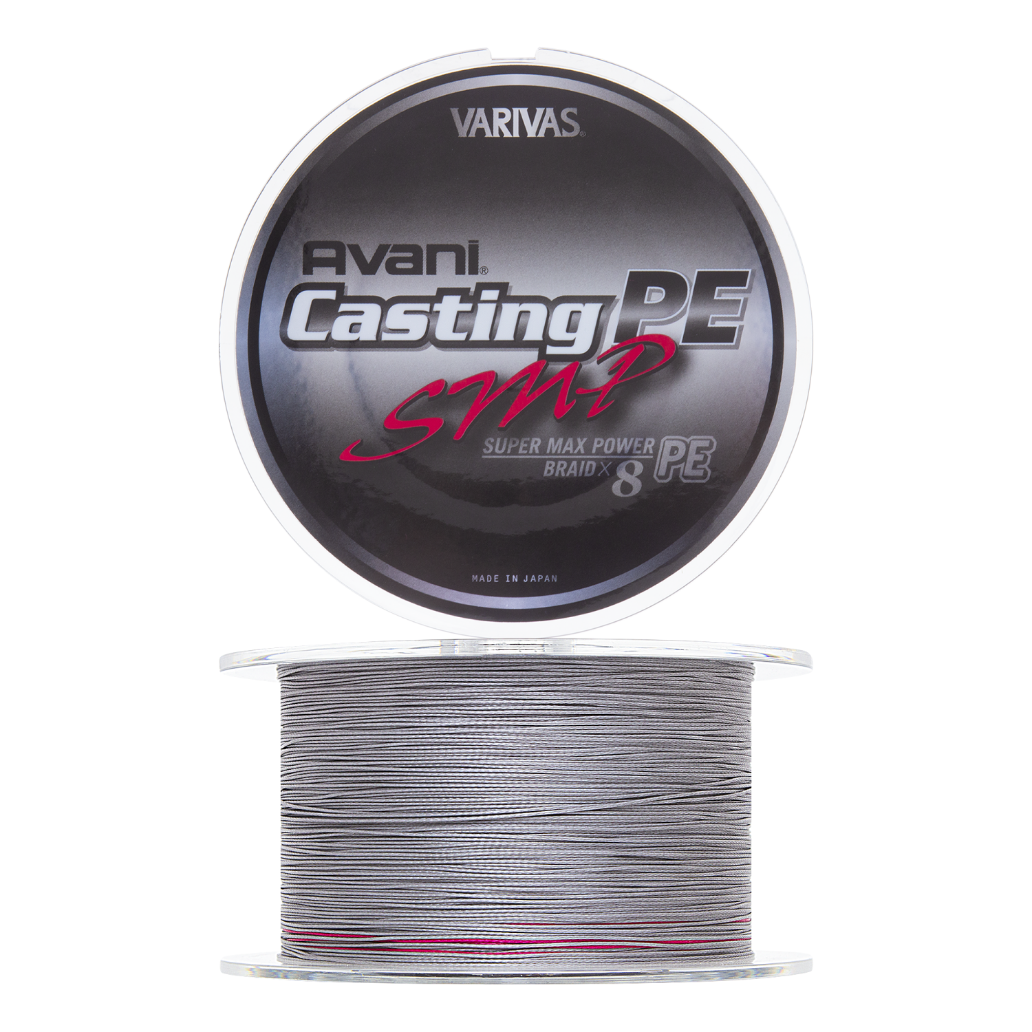 Шнур плетеный Varivas Avani Casting PE Super Max Power X8 #8,0 400м (stealth grey)