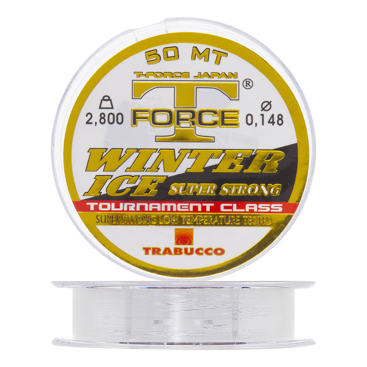 Леска монофильная Trabucco T-Force Winter Ice Super Strong 0,148мм 50м (clear)