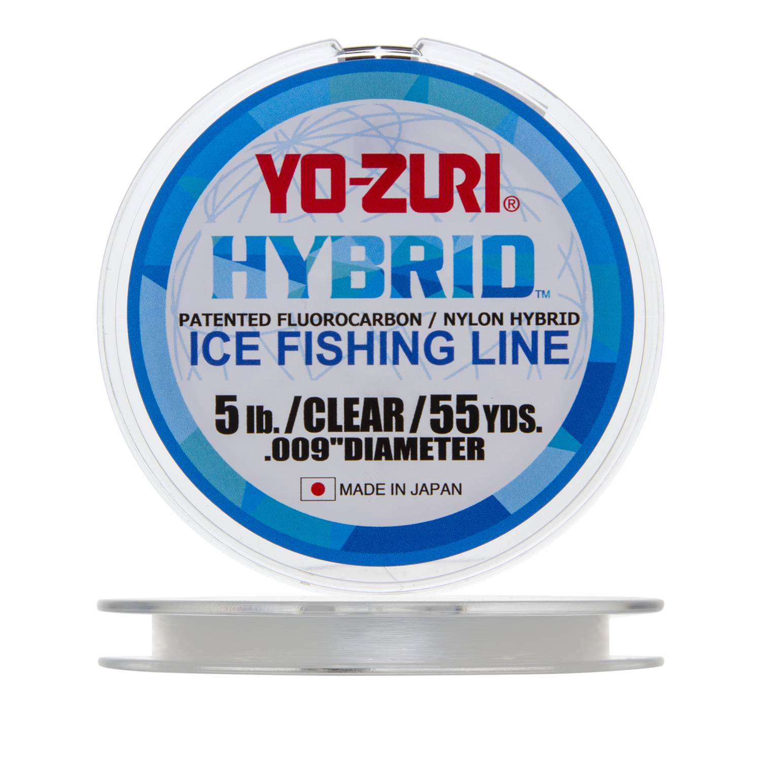 Леска монофильная Yo-Zuri Hybrid Ice 0,220мм 50м (clear)