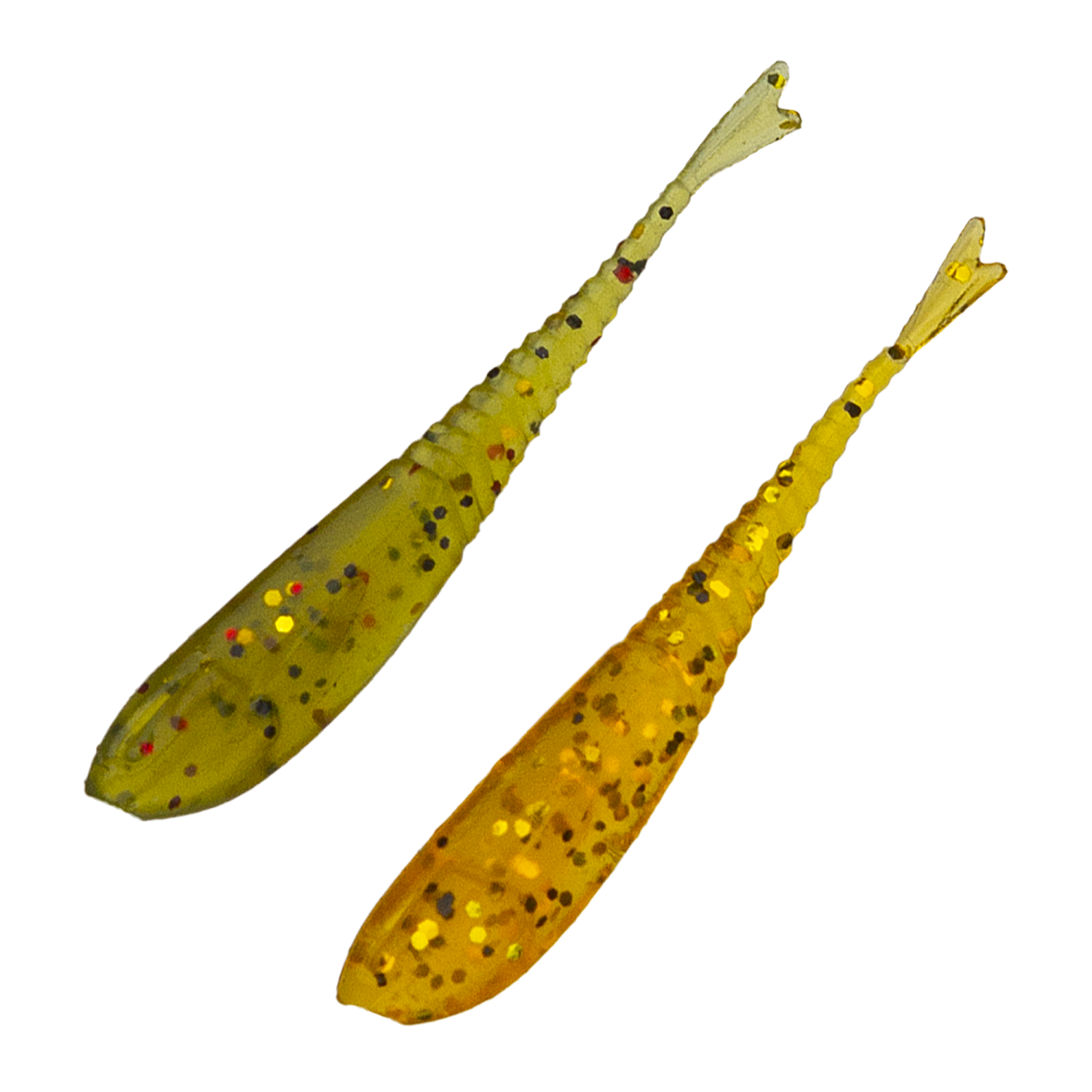 Приманка силиконовая Crazy Fish Glider 1,2" кальмар #1/9 Olive/Caramel