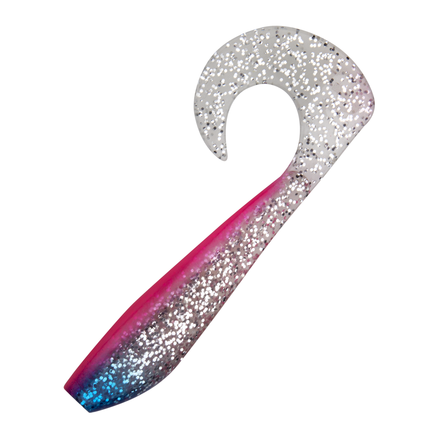 Приманка силиконовая Narval Curly Swimmer 12см #027-Ice Pink