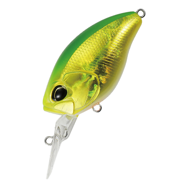 Воблер DUO Realis Crank 48 MR Kabuki Bottom Rush #ADA3185 Itako Green Gold