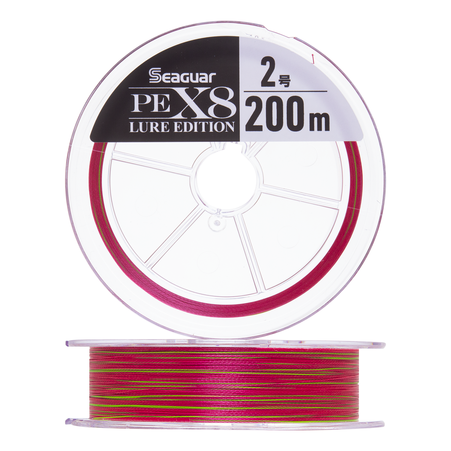 Шнур плетеный Seaguar PE X8 Lure Edition #2,0 0,235мм 200м (red/green)