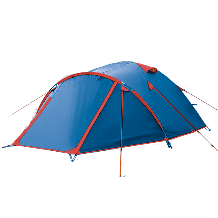 палатка arten solo однослойная одноместная цвет синий Палатка Arten Vega синий
