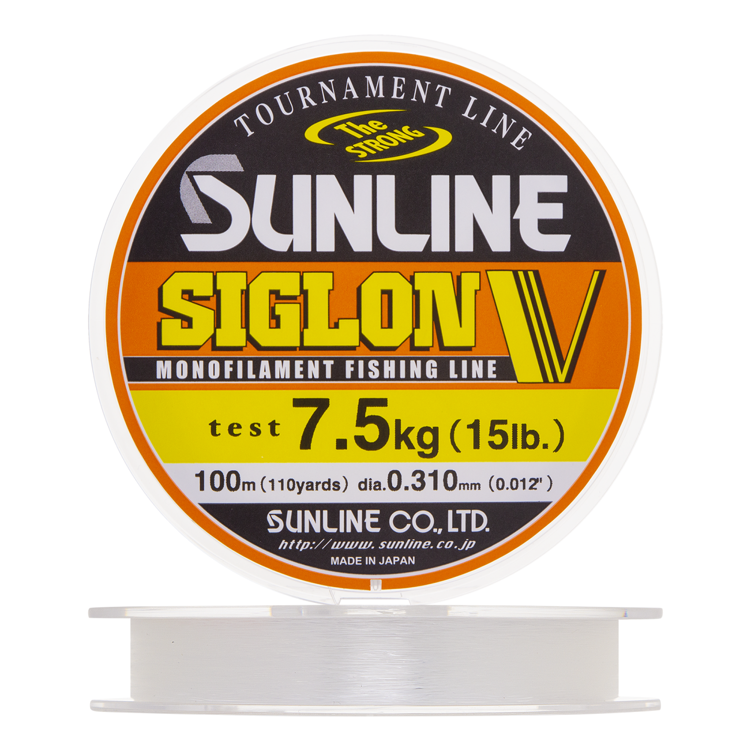 Леска монофильная Sunline Siglon V #3,5 0,310мм 100м (clear)