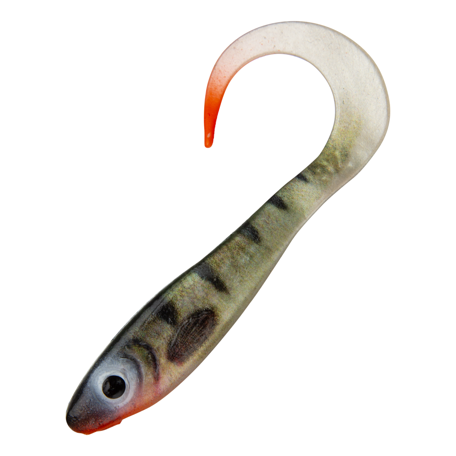 Приманка силиконовая Abu Garcia Svartzonker McPerch Curly 8см #Real Perch