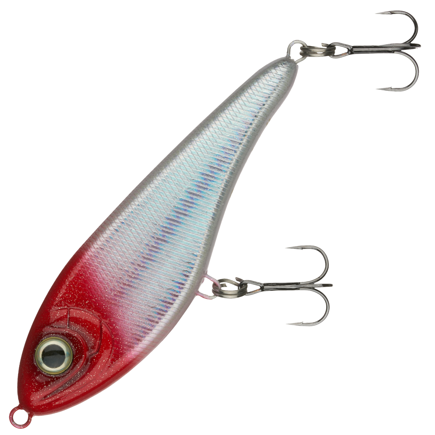 Джеркбейт Strike Pro Buster Jerk II Shallow Runner 120 SF #022PPP-713 Redhead Silver