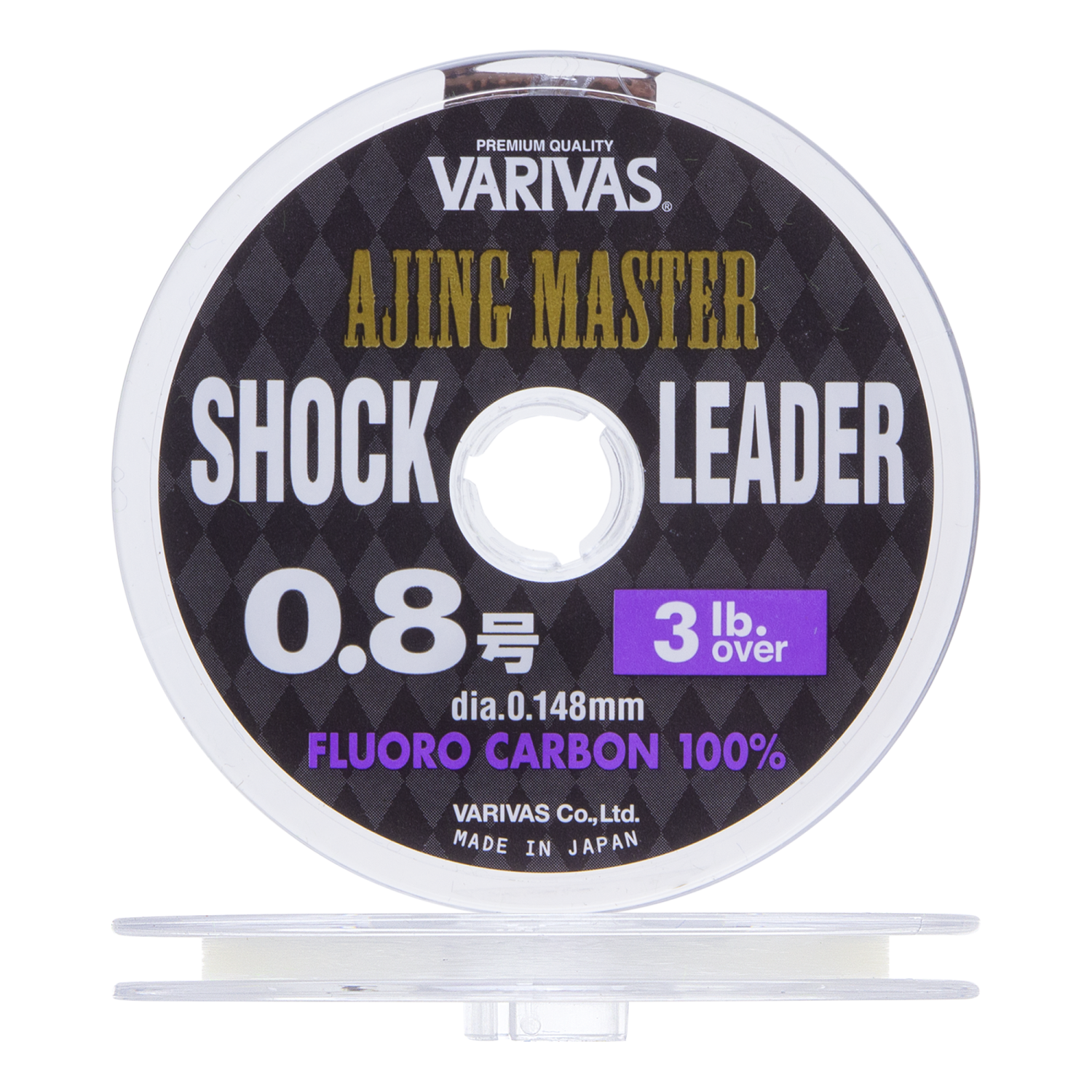 Флюорокарбон Varivas Aging Master Shock Leader Fluorocarbon #0,8 0,148мм 3lb 30м (natural)