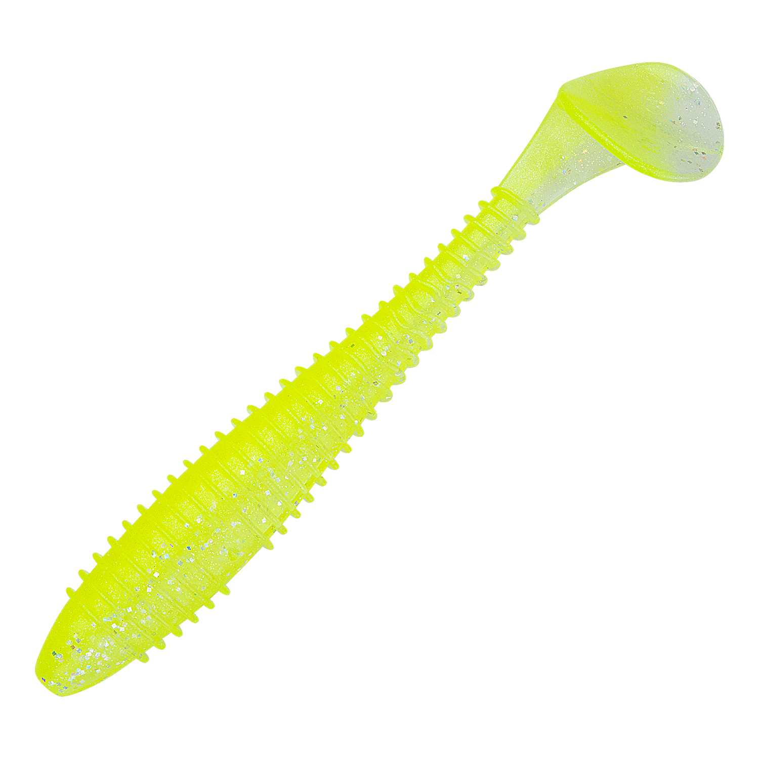 Приманка силиконовая Keitech Swing Impact Fat 6,8" #484 Chartreuse Shad