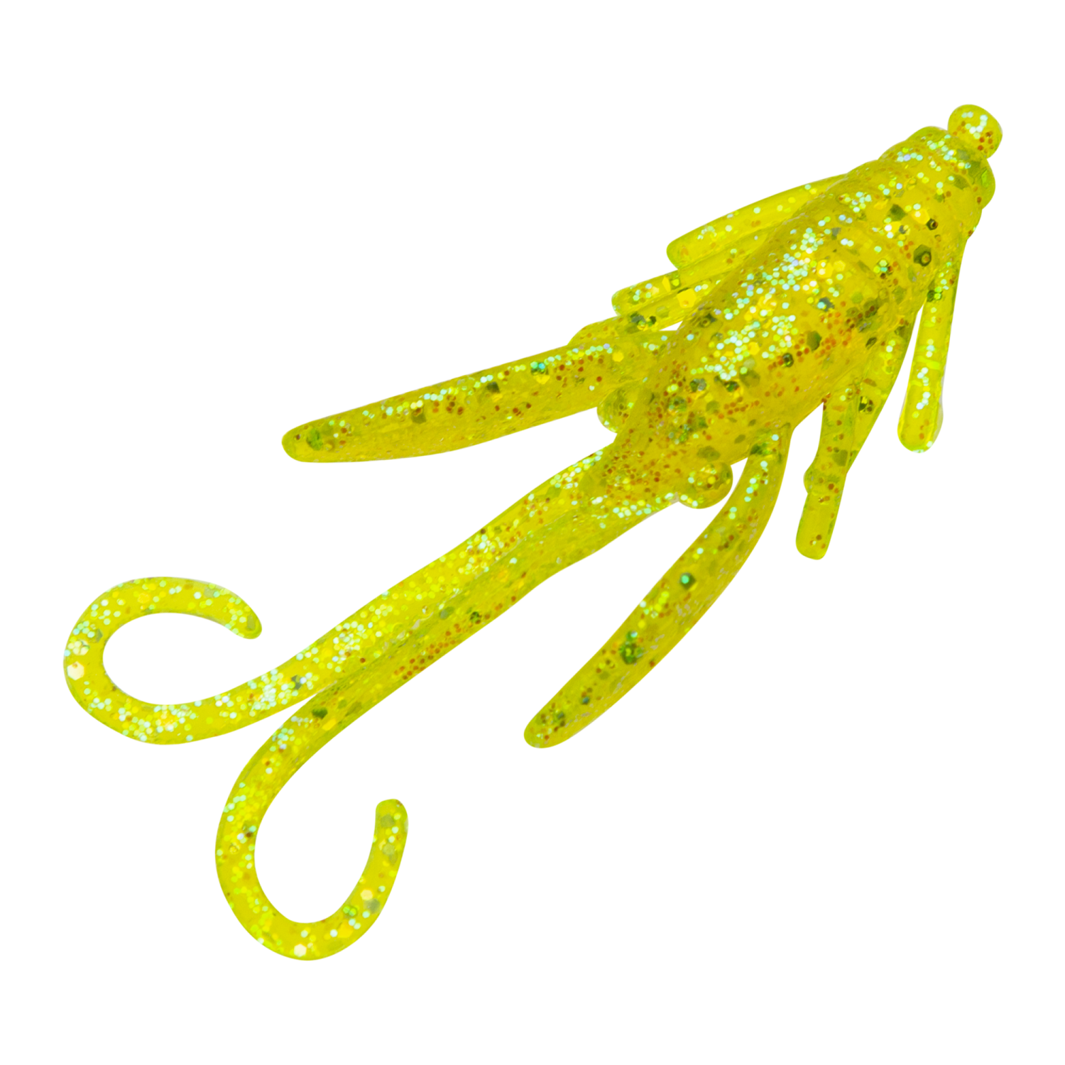 Приманка силиконовая Berkley Powerbait Micro Sparkle Nymph 2,5см (1") #Chartreuse