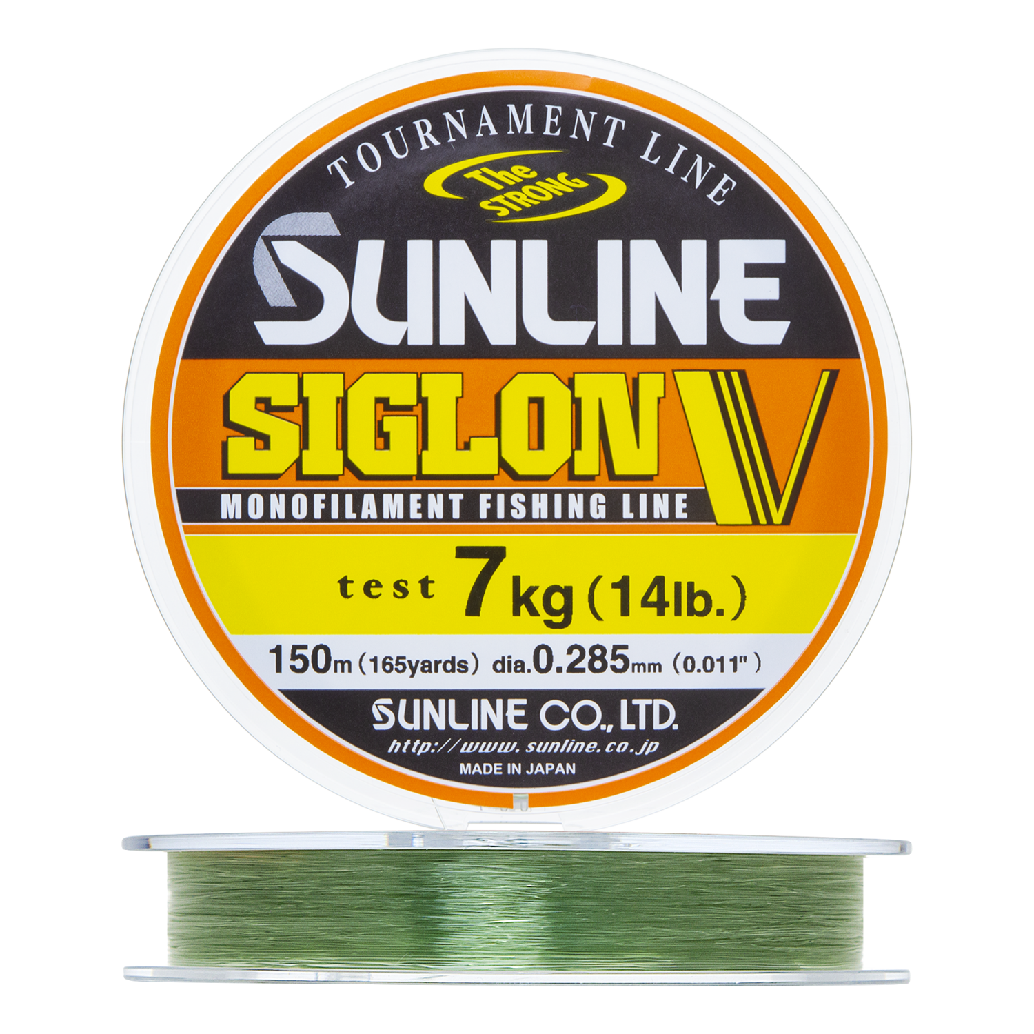 Леска монофильная Sunline Siglon V #3,0 0,285мм 150м (mist green)