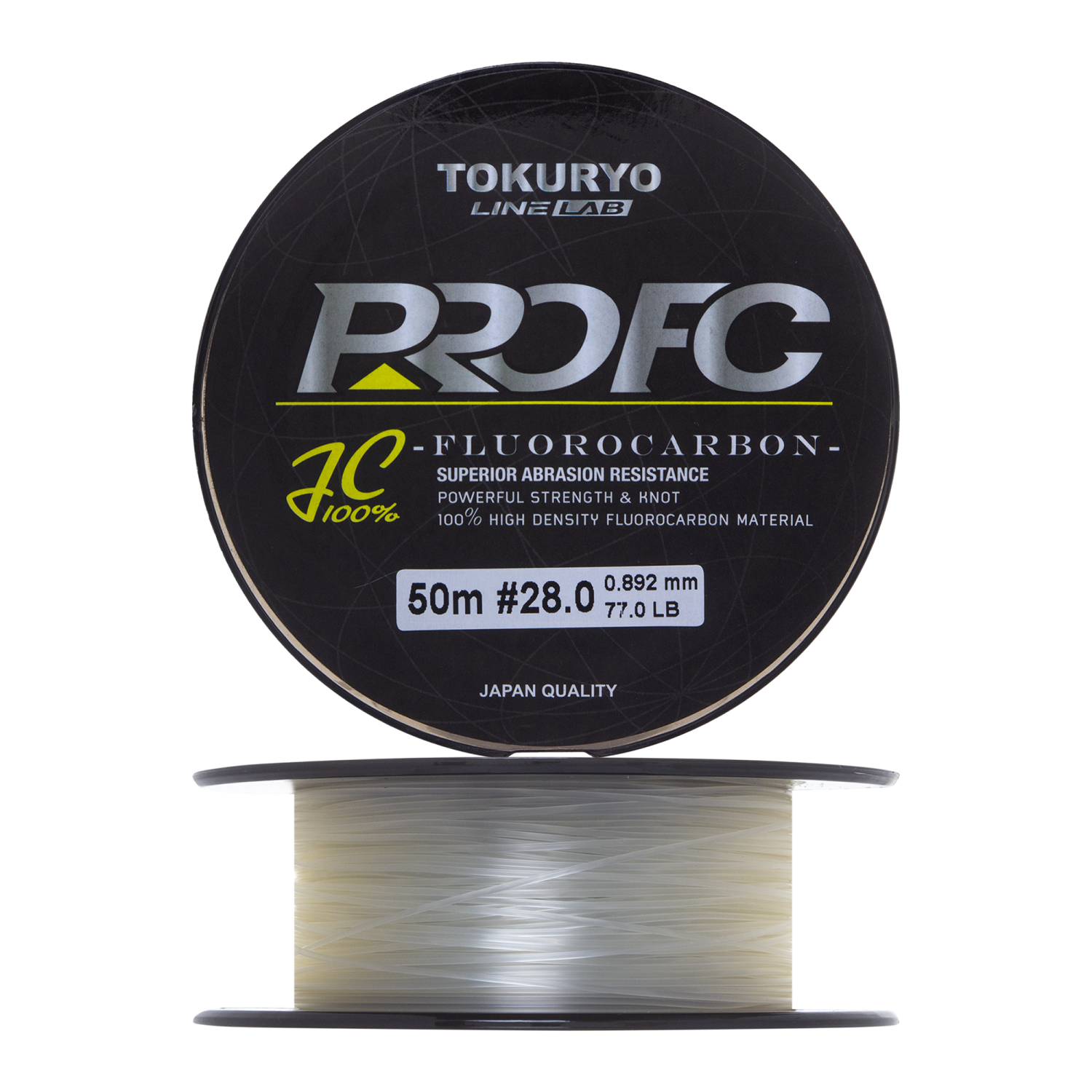 Флюорокарбон Tokuryo Fluorocarbon Pro FC #28,0 0,890мм 50м (clear)