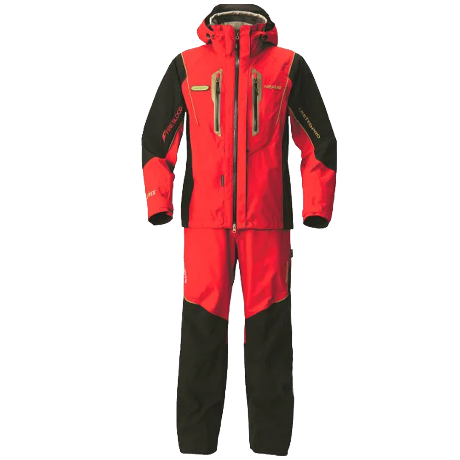 Костюм Shimano RA-112U Nexus Gore-Tex Stretch Rain Suit Limited Pro JP L - EU M Blood Red 120350₽