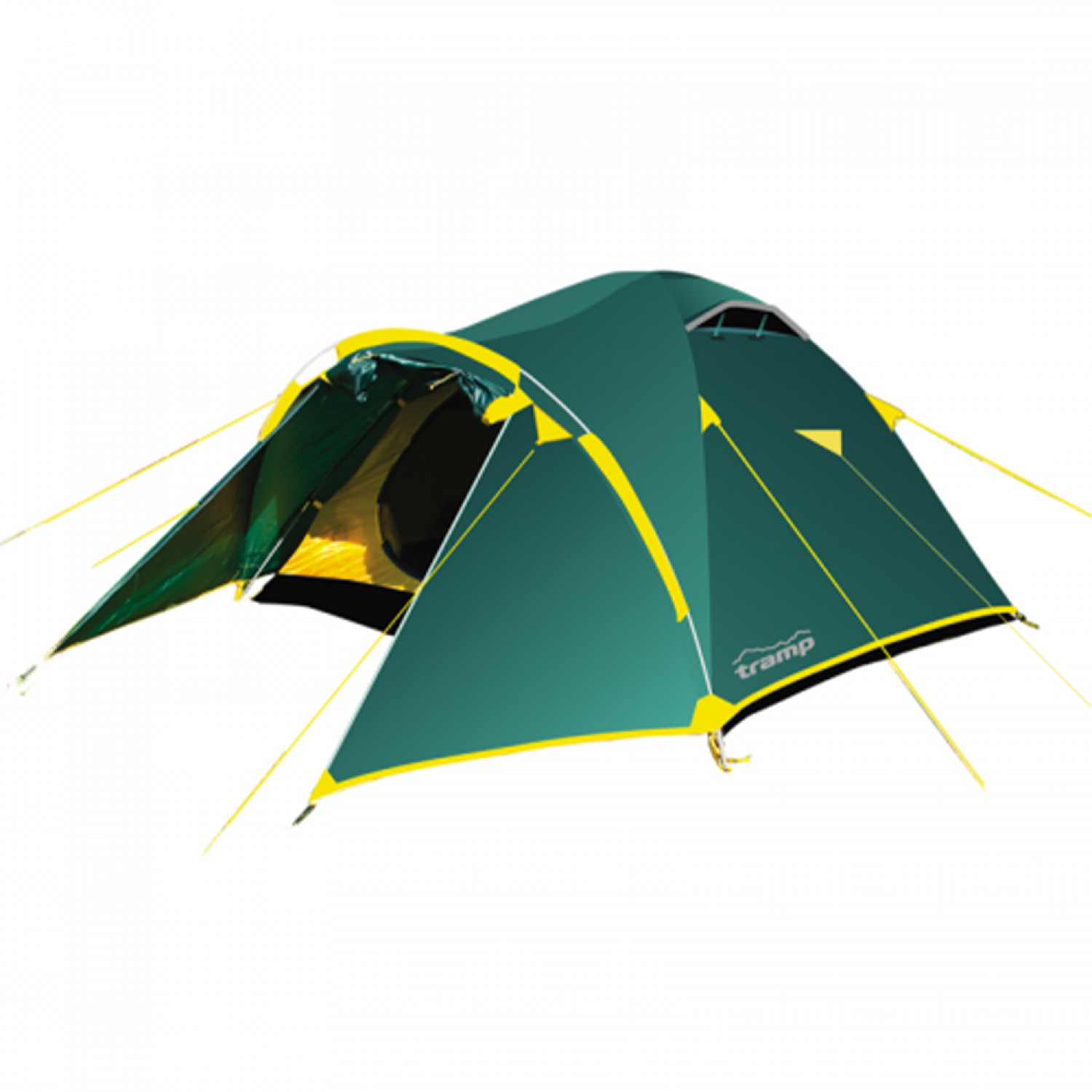 Палатка туристическая Tramp Lair 3 (V2) зеленый