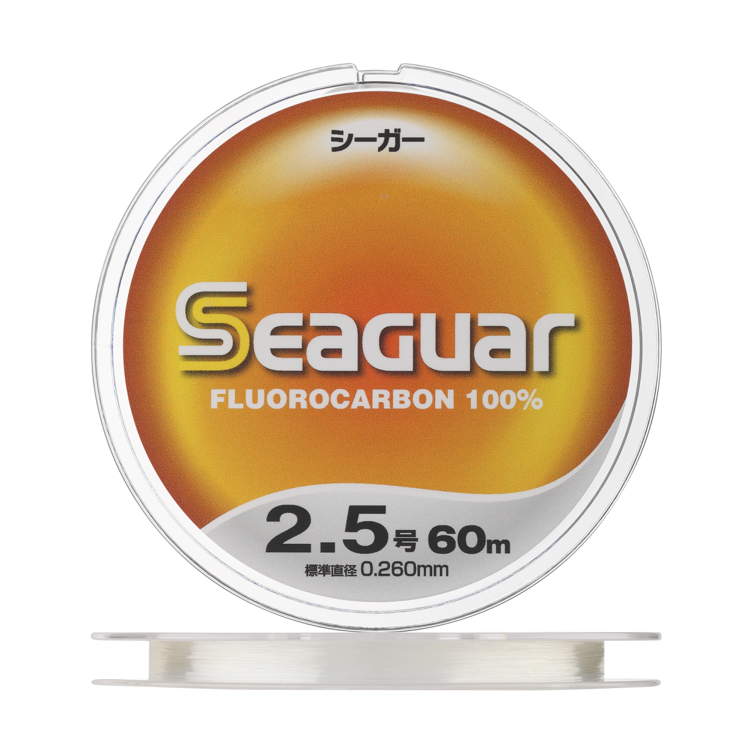 Флюорокарбон Seaguar #2,5 0,26мм 60м (clear)