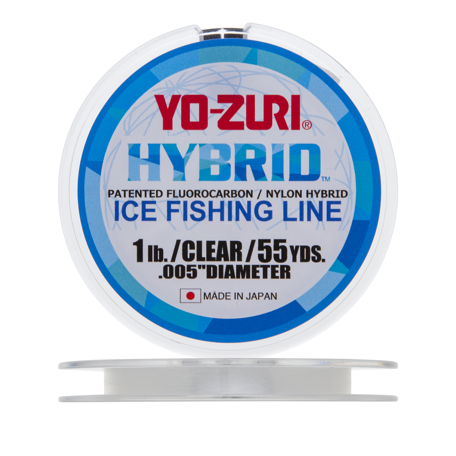 Леска монофильная Yo-Zuri Hybrid Ice 0,127мм 50м (clear)