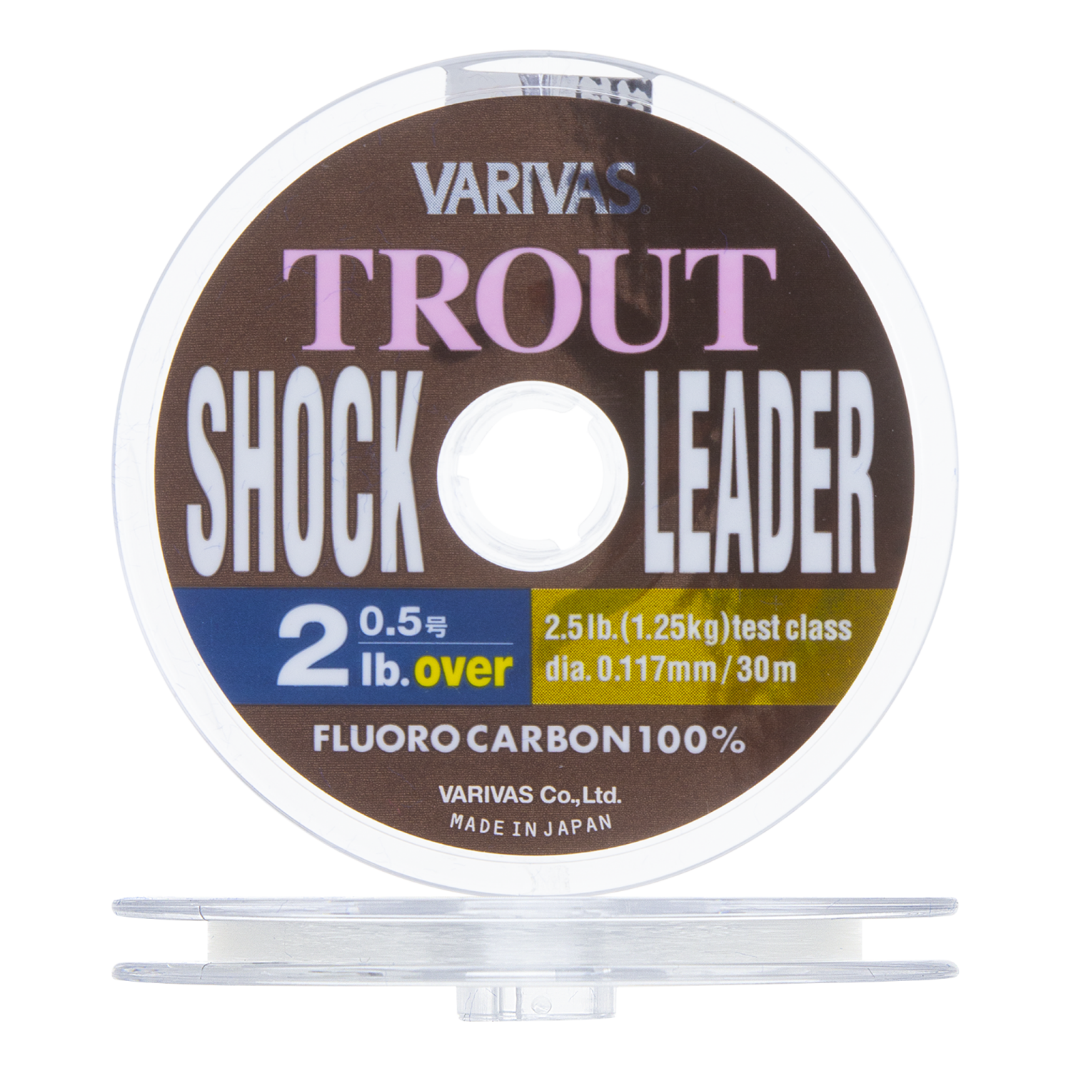 Флюорокарбон Varivas Trout Shock Leader Fluorocarbon 05 0117мм 30м natural clear 949₽