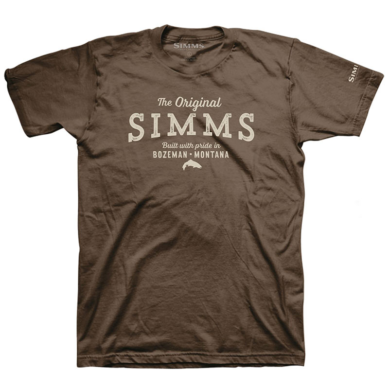 Футболка Simms The Original T-Shirt XL Brown