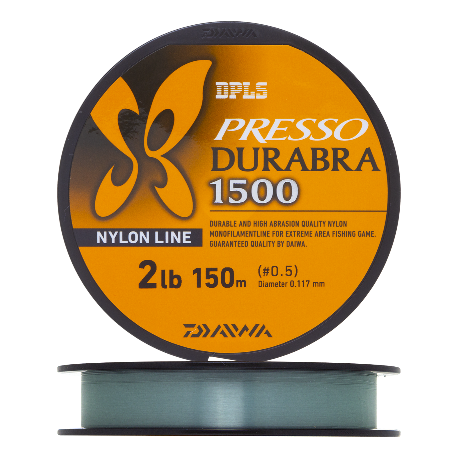 Леска монофильная Daiwa Presso Durabra 1500 #0,5 0,117мм 150м (natural mist)