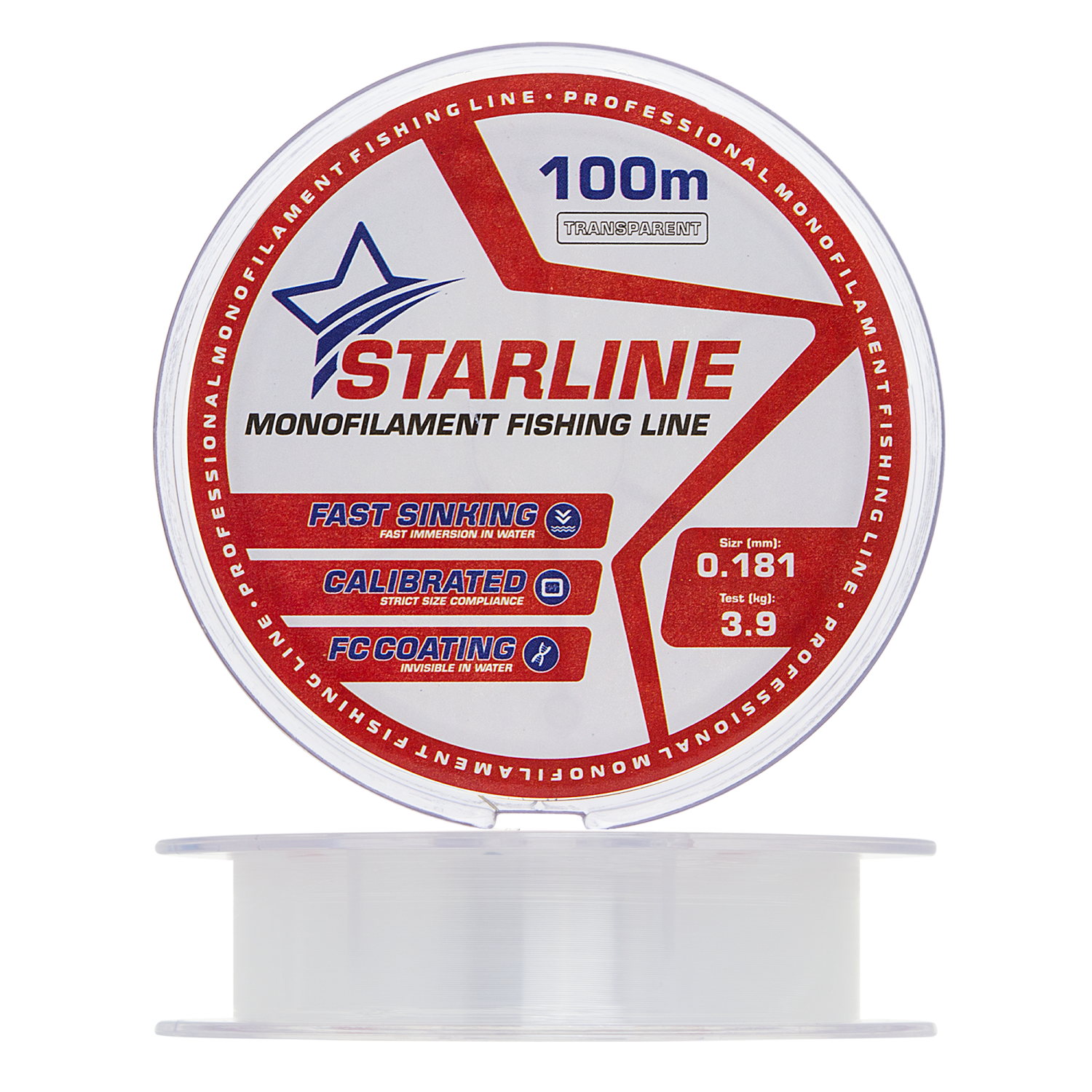 Леска монофильная IAM Starline 0,181мм 100м (transparent)