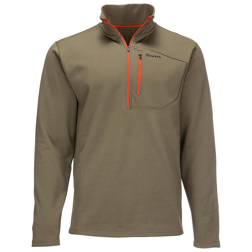 Пуловер Simms Thermal 1/4 Zip Top XL Dark Stone