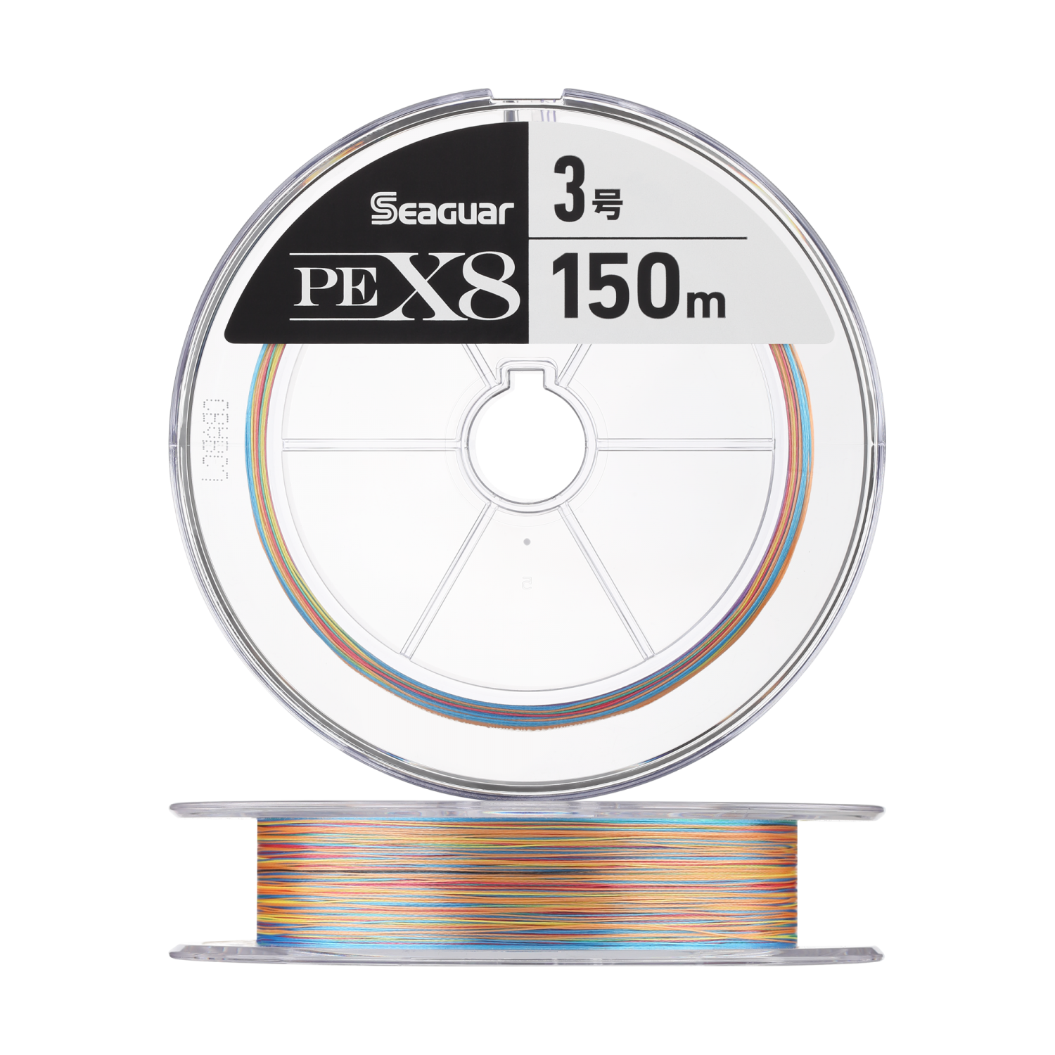Шнур плетеный Seaguar PE X8 #3 0,285мм 150м (multicolor)
