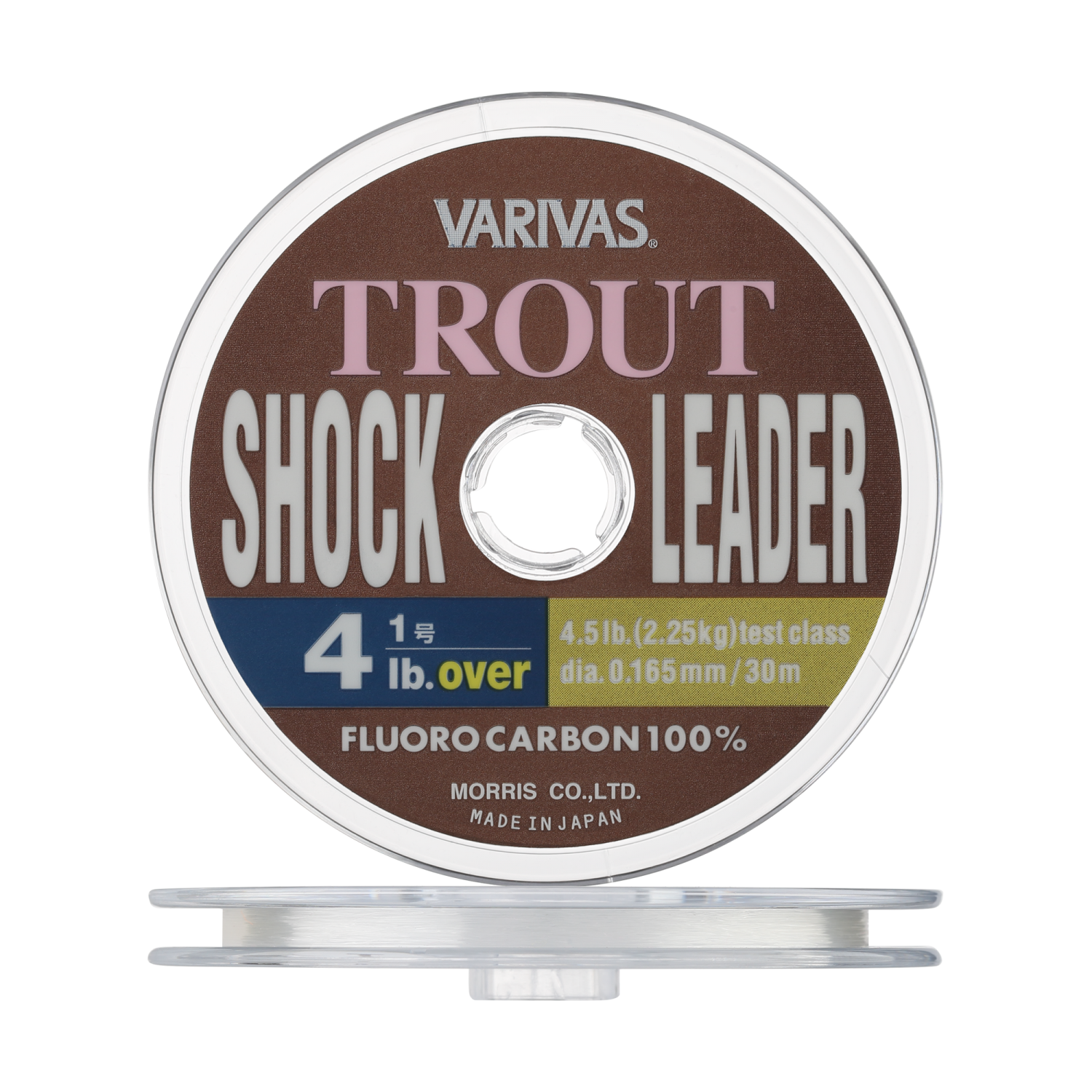 Флюорокарбон Varivas Trout Shock Leader Fluoro #1 0,165мм 30м (clear)