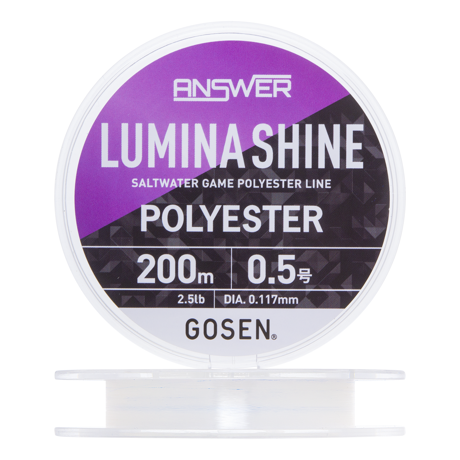 Эстер Gosen Answer Lumina Shine #0,5 0,117мм 200м (pearl)