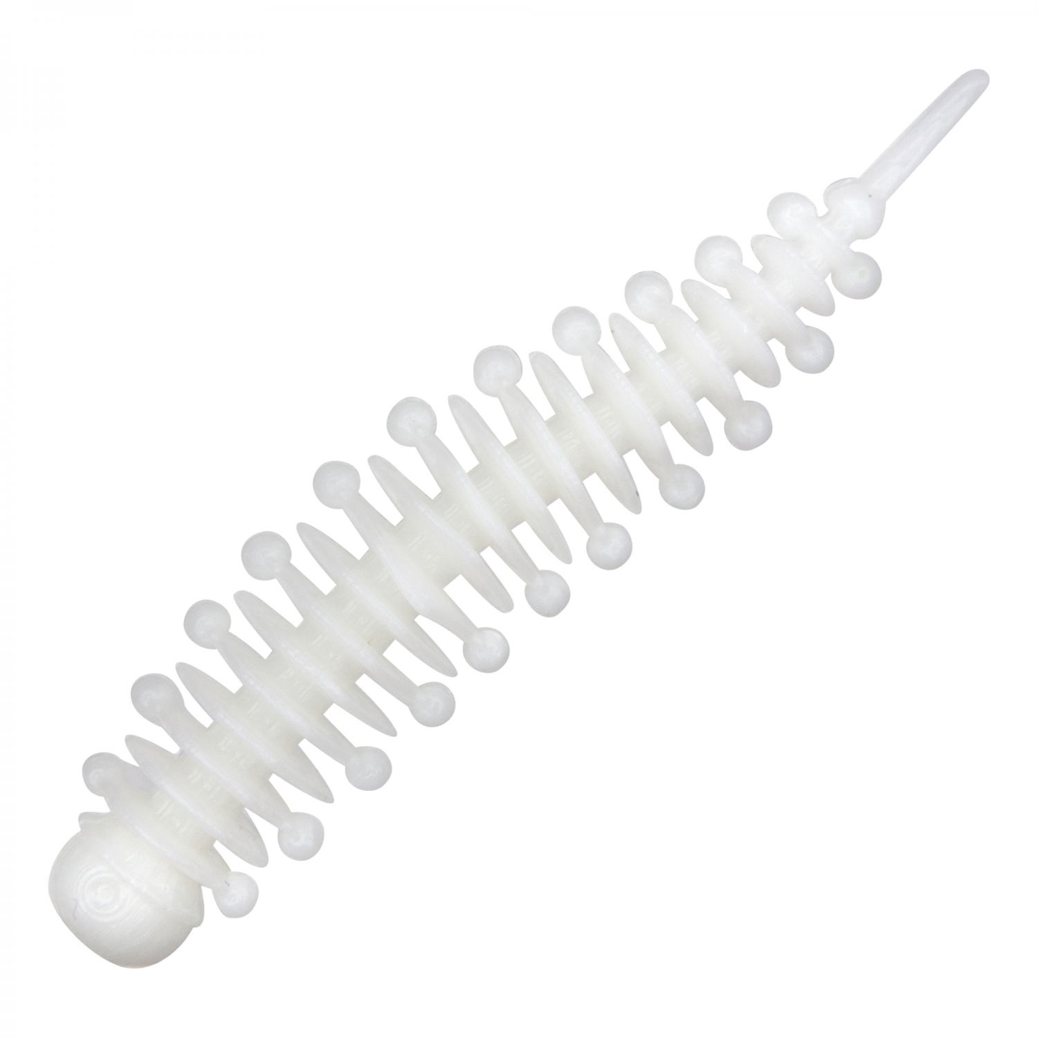 Приманка силиконовая Boroda Baits Ayra 2,4" #Белый